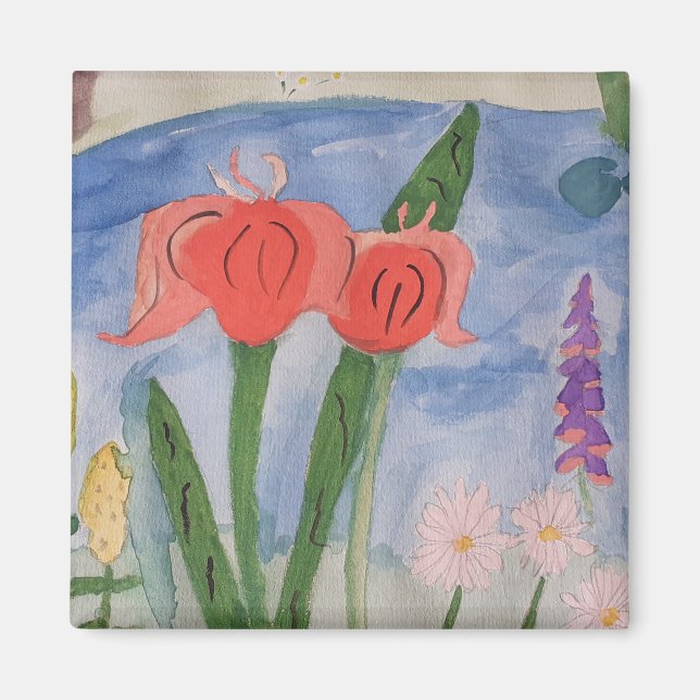 Blommor efter Sjö Magnet (Framsidan)