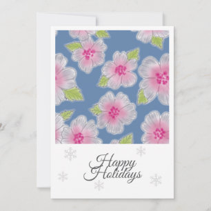 Blommor Elegance Glad helg Birthday Card Julkort