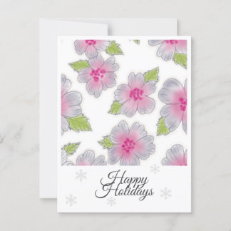 Blommor Elegance Glad helg Birthday Card Vykort