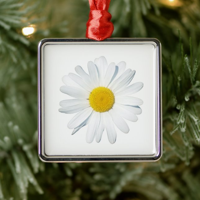 Blommor | En Daisy Julgransprydnad Metall (Träd)