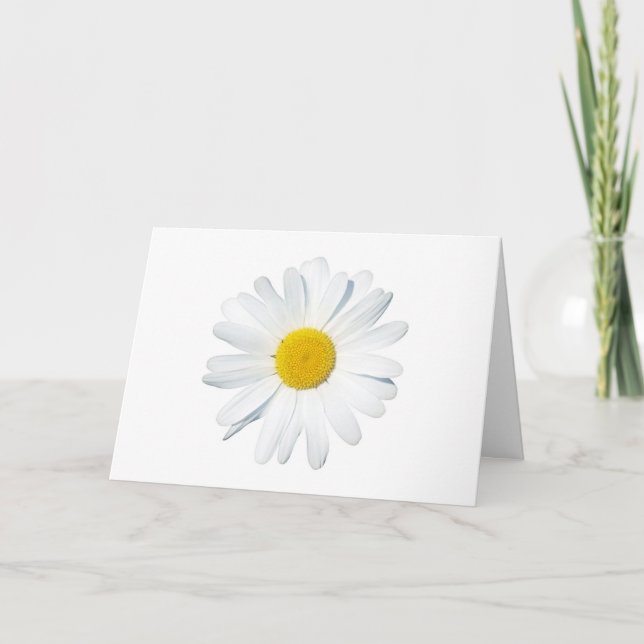 Blommor | En Daisy Kort (Framsida)