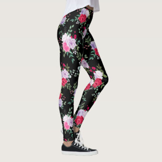 Blommor - Enkla olika färger Leggings