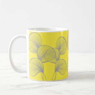 Blommor, färg, 2021 kaffemugg