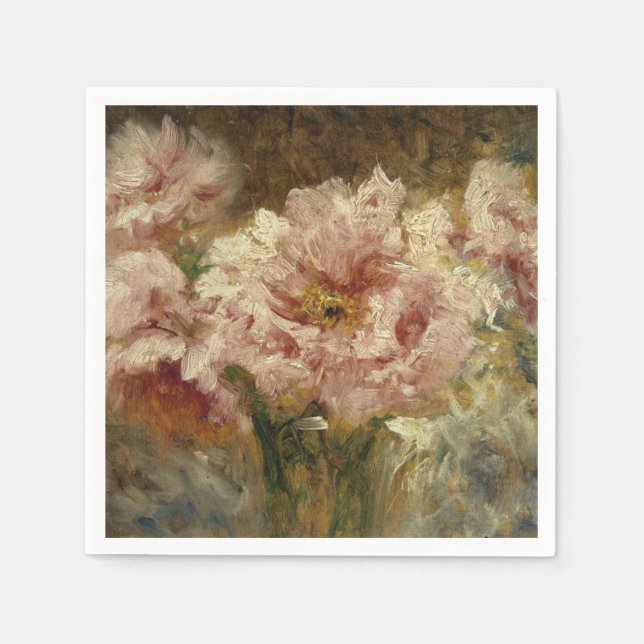 Blommor – Félix Ziem Pappersservett (Framsidan)