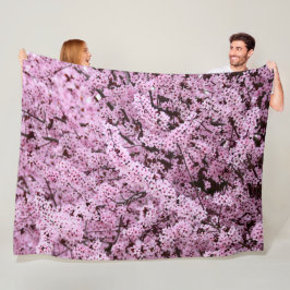 Blommor Fleecefilt