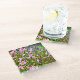 Blommor, flod, rosa, söt blommigt