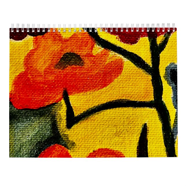 Blommor för 2024 kalender (Baksida)