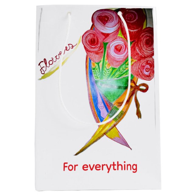 Blommor för allt Gift Bag (Framsidan)