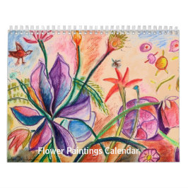 Blommor för året kalender