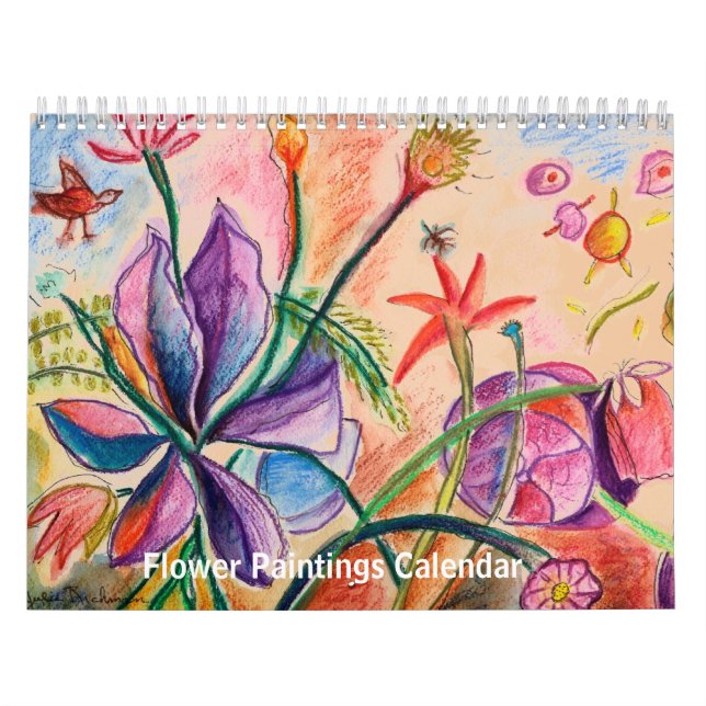 Blommor för året kalender (Omslag)