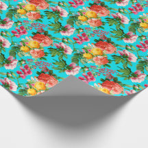 BLOMMOR FÖR BLOMMIGT AV VINTAGE PÅ AQUA
