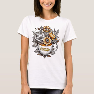 Blommor för brödralyckor t shirt