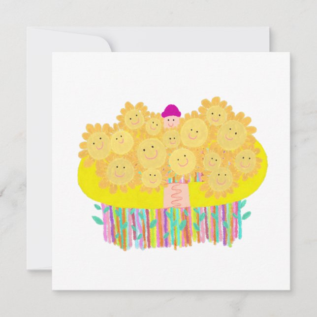 Blommor för födelsedag (Framsida)