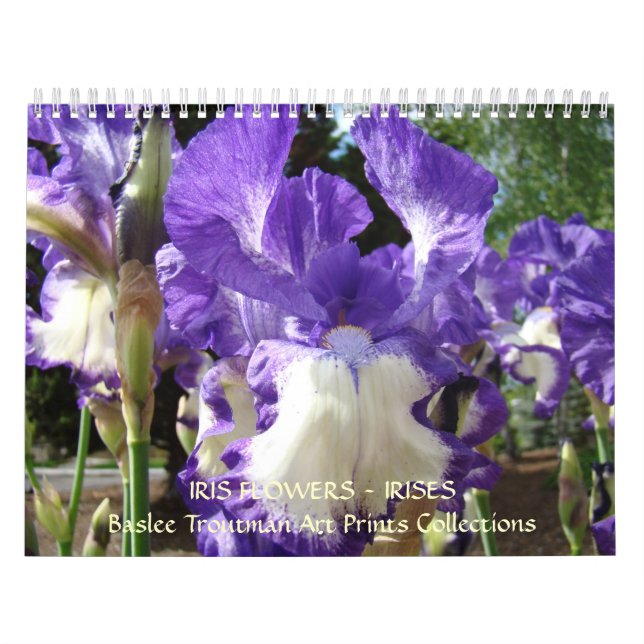 Blommor för Iris för KALENDERIriseskalender Kalender (Omslag)