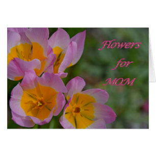 Blommor för Mamma Hälsningskort