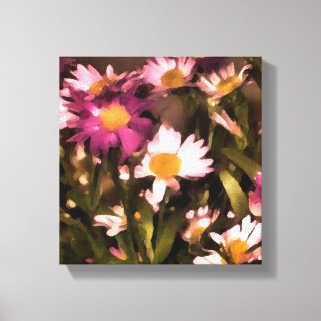blommor för mina vänner canvas (Framsida)
