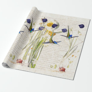 Blommor för pingstlilja för presentpapper