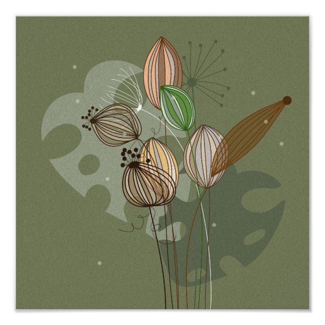 Blommor Fototryck (Framsidan)