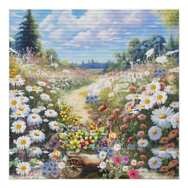 Blommor Fototryck (Framsidan)