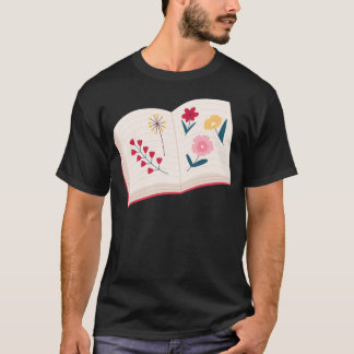 Blommor från Bok som odlas från Boo T Shirt