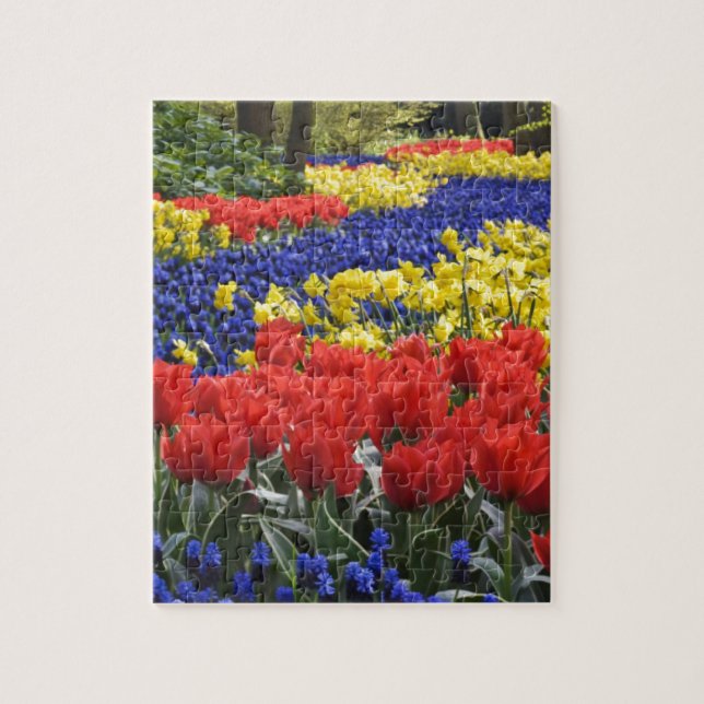 Blommor från Holland, Keukenhof Pussel (Vertikal)
