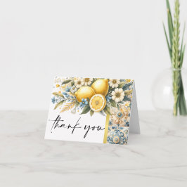 Blommor från Medelhavsregionen (italiensk Positano Tack Kort