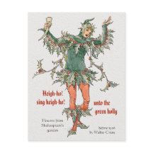 Blommor från Shakespeare Holly Walter Crane CC0968