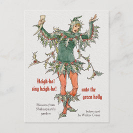Blommor från Shakespeare Holly Walter Crane CC0968 Vykort