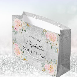  blommor från silver vid födelsedag