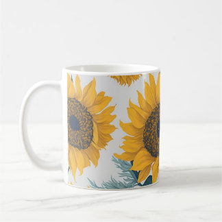 Blommor från sol - Sommaren mugg