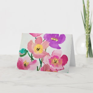Blommor från Vår Kort