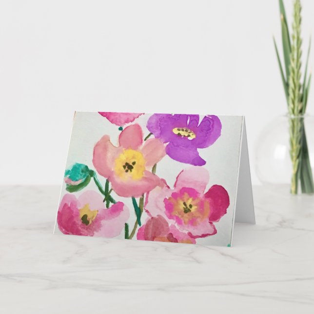 Blommor från Vår Kort (Framsida)