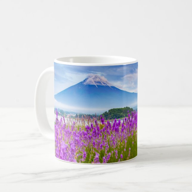 Blommor | Fugi Japan Kaffemugg (Framsida vänster)