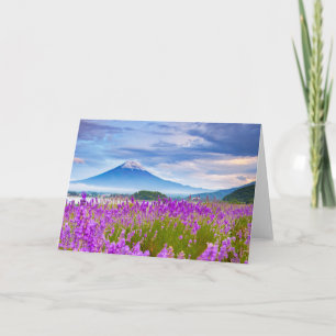 Blommor   Fugi Japan Kort