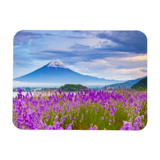 Blommor | Fugi Japan Magnet (Horisontell)