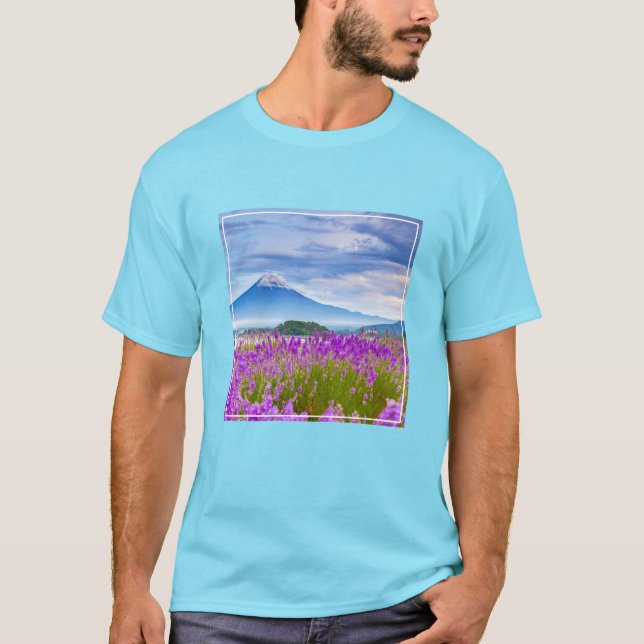 Blommor | Fugi Japan T Shirt (Framsida)