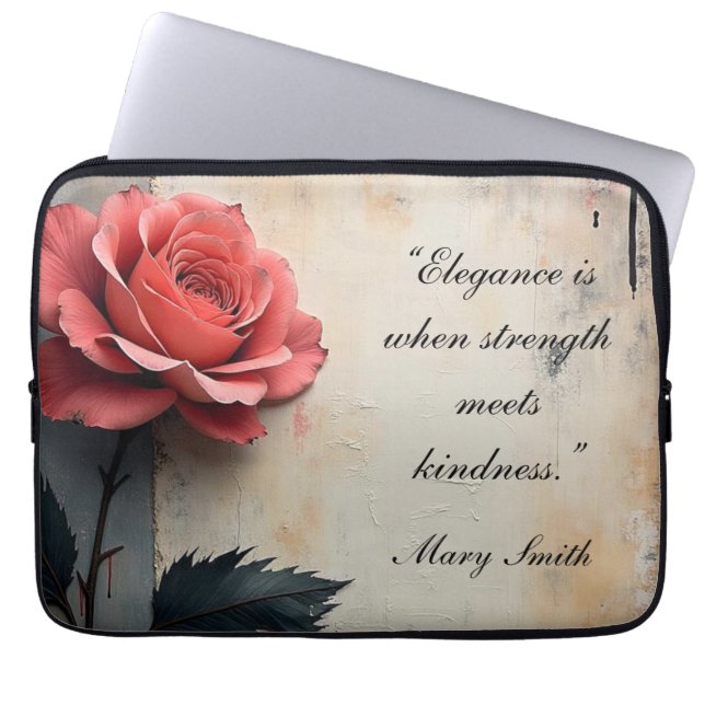 Blommor Galore Bord- och Bärbara Datorfodral (Framsidan)