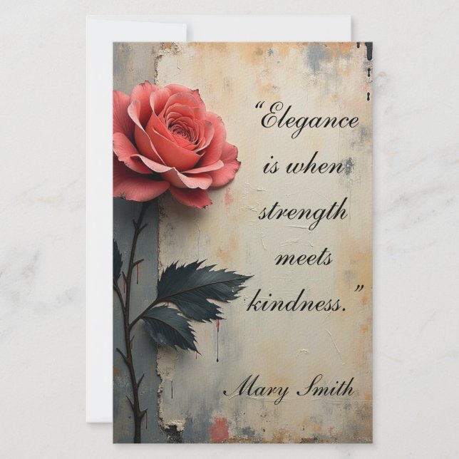 Blommor Galore  Brevpapper (Framsida)