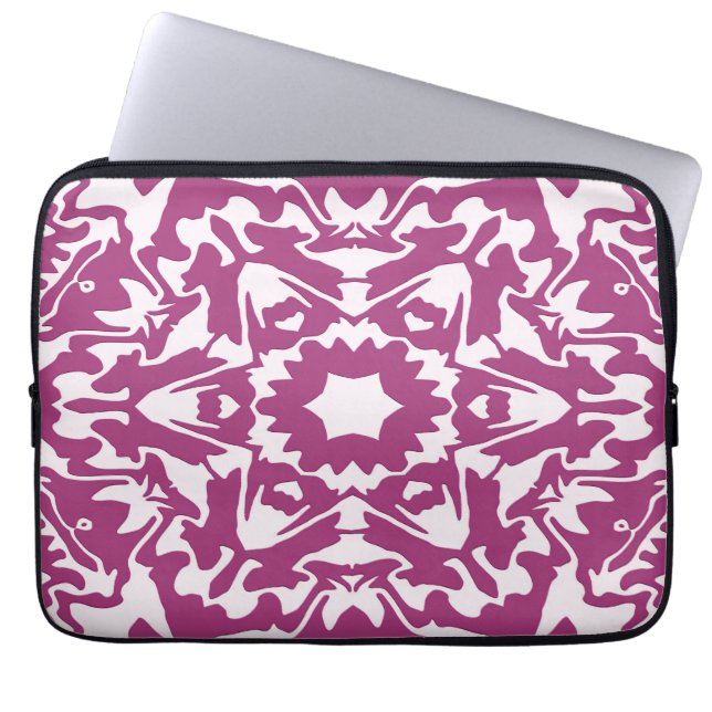 Blommor & Gargoyler.... Laptop Fodral (Framsidan)