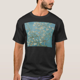 Blommor Gogh Grenar Mandelblommor Natur T-shirt