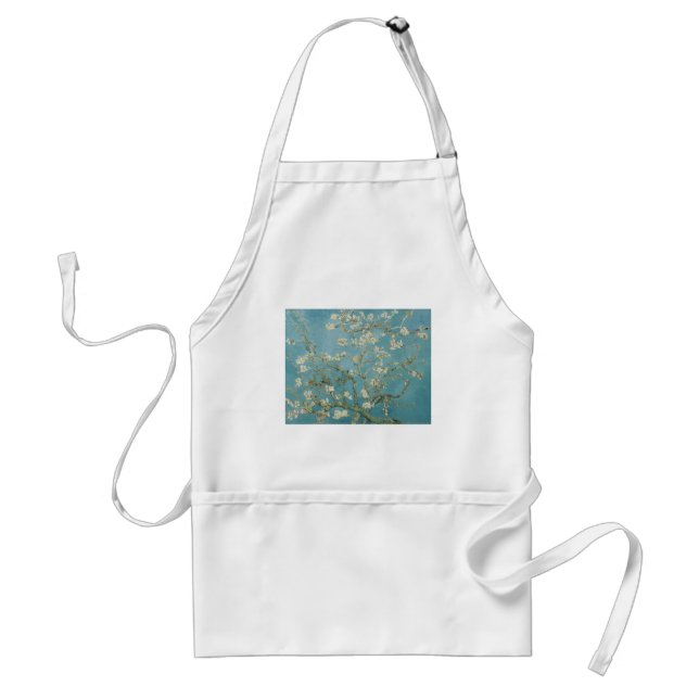 Blommor Gogh Grenar Mandelblomning Natur Förkläde (Framsidan)