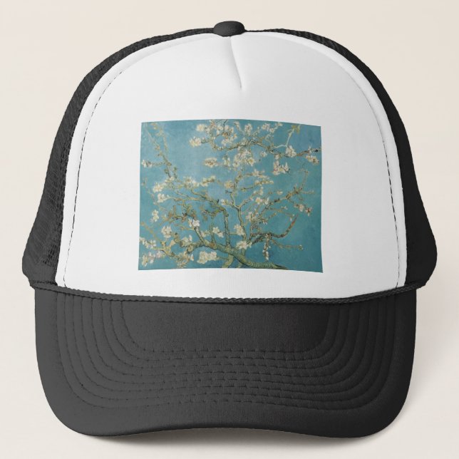 Blommor Gogh Grenar Mandelblomning Natur Keps (Framsida)
