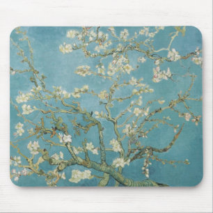 Blommor Gogh Grenar Mandelblomning Natur Musmatta