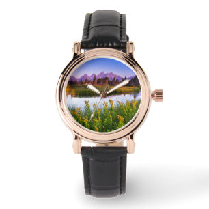 Blommor Grand Teton National Park Wyoming Armbandsur