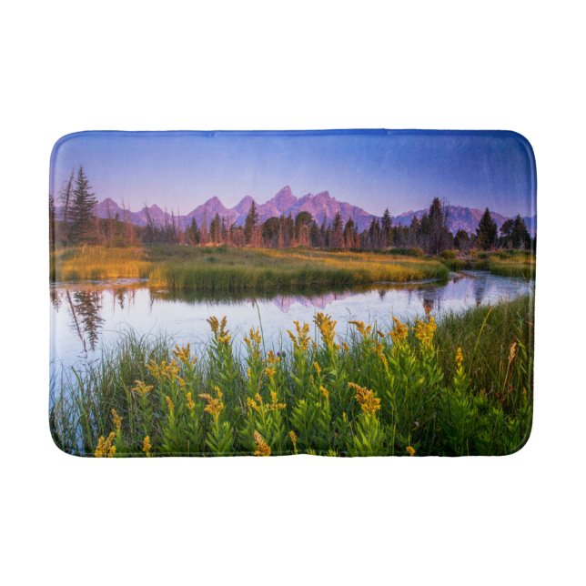 Blommor | Grand Teton National Park Wyoming Badrumsmatta (Framsidan)