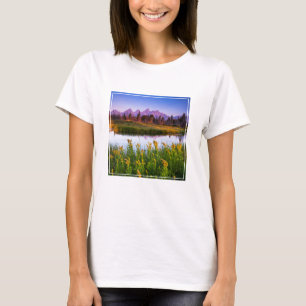 Blommor Grand Teton National Park Wyoming T Shirt