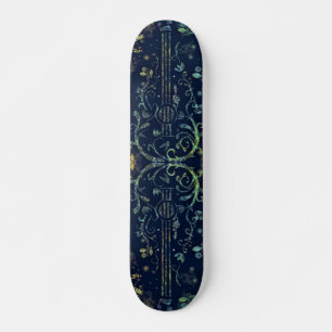 Blommor Guitar Art Skateboard