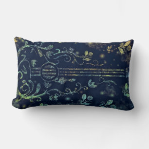 Blommor Guitar Lumbar Pillow Lumbarkudde