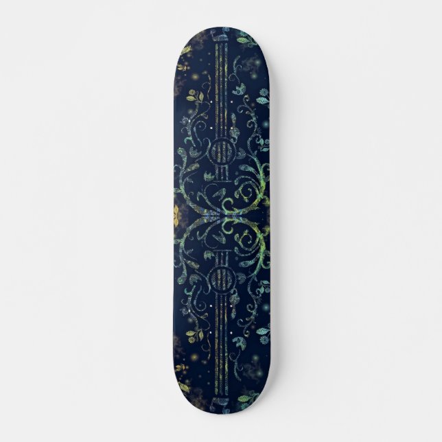 Blommor Guitar Skateboard (Framsida)