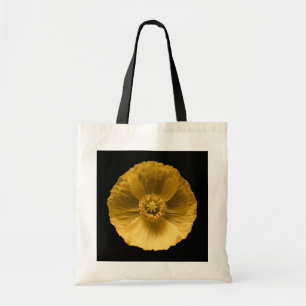Blommor Gult Poppy Tygkasse